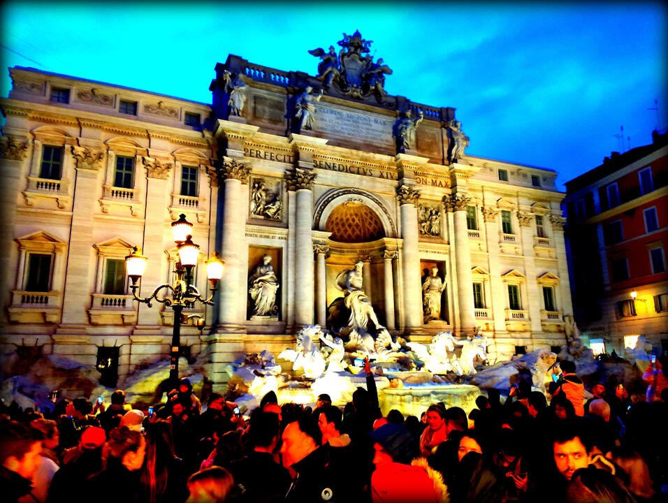 Throw a coin for good luck...