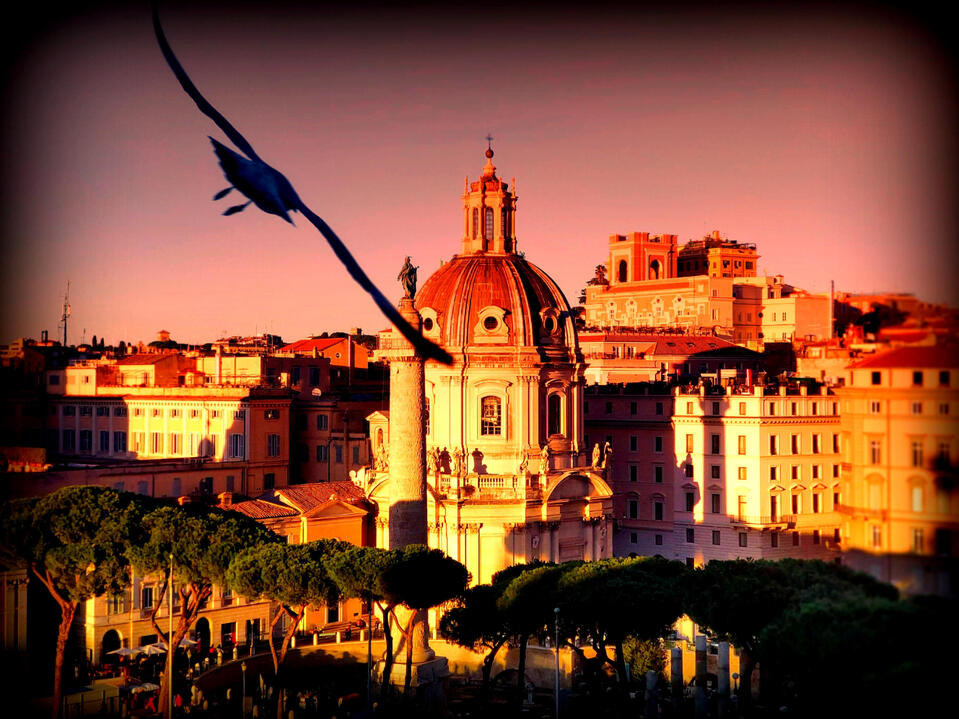 Fly over the Eternal City